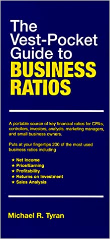 The Vest-Pocket Guide to Business Ratios - Scanned Pdf with ocr